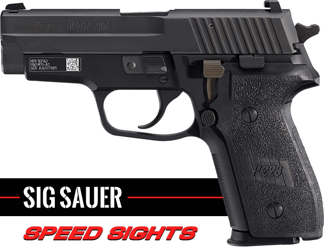 high visibility night sights for sig sauer handguns