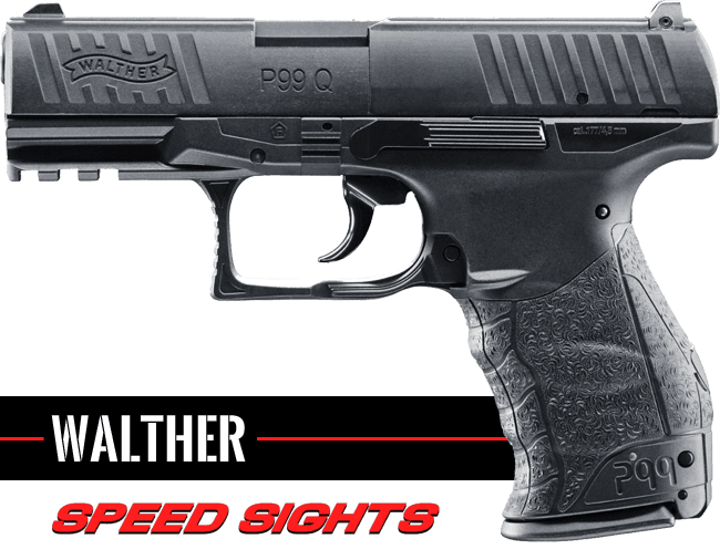 high visibility night sights for walther handguns